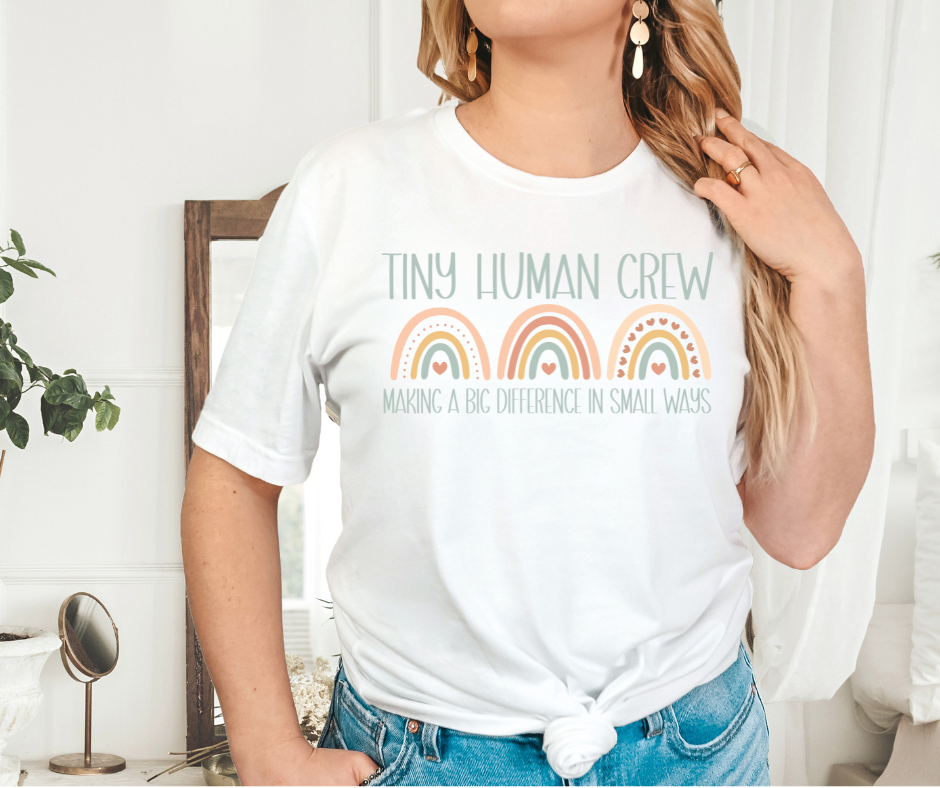 Tiny Human Crew Graphic Tee