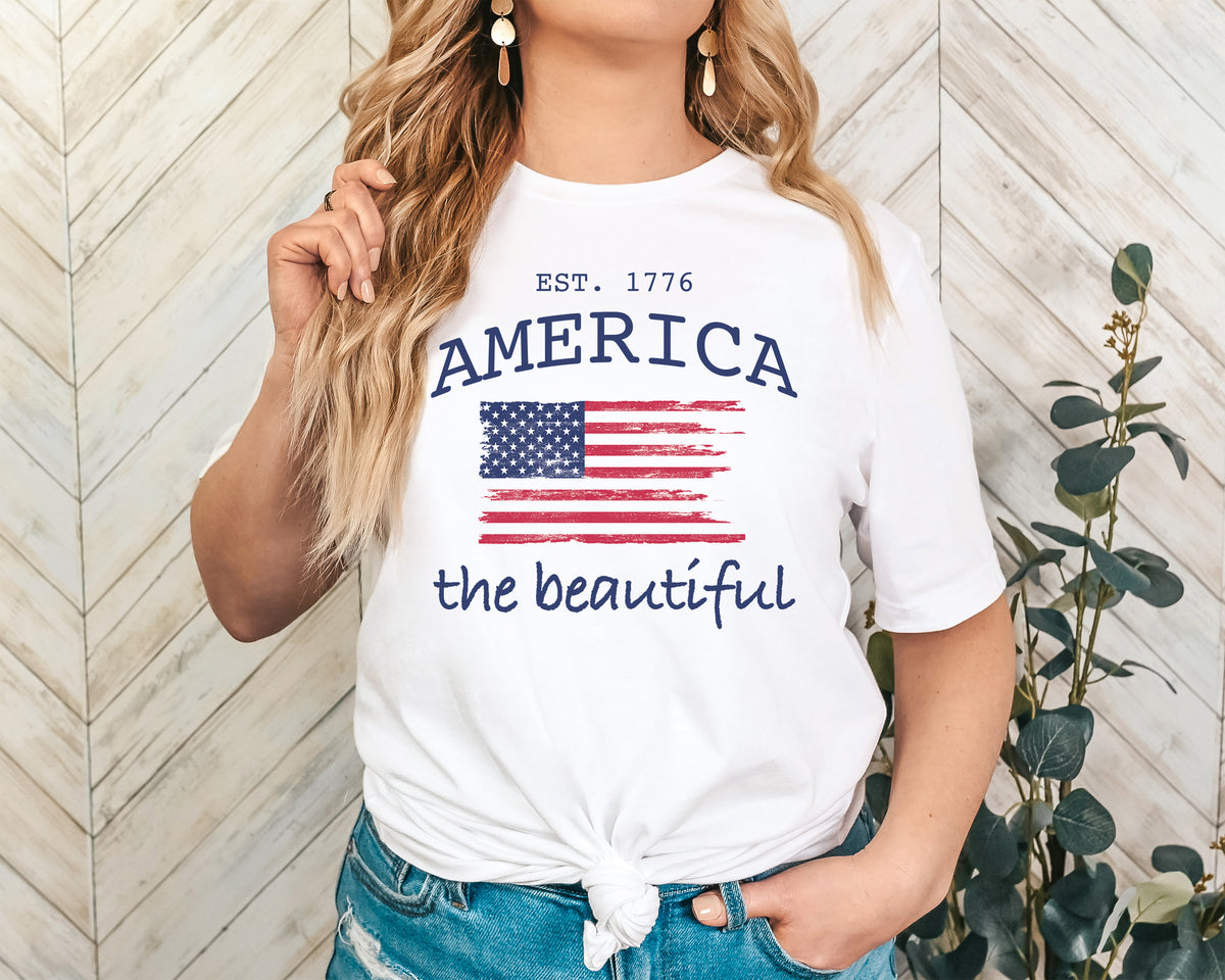 America the Beautiful Graphic Tee