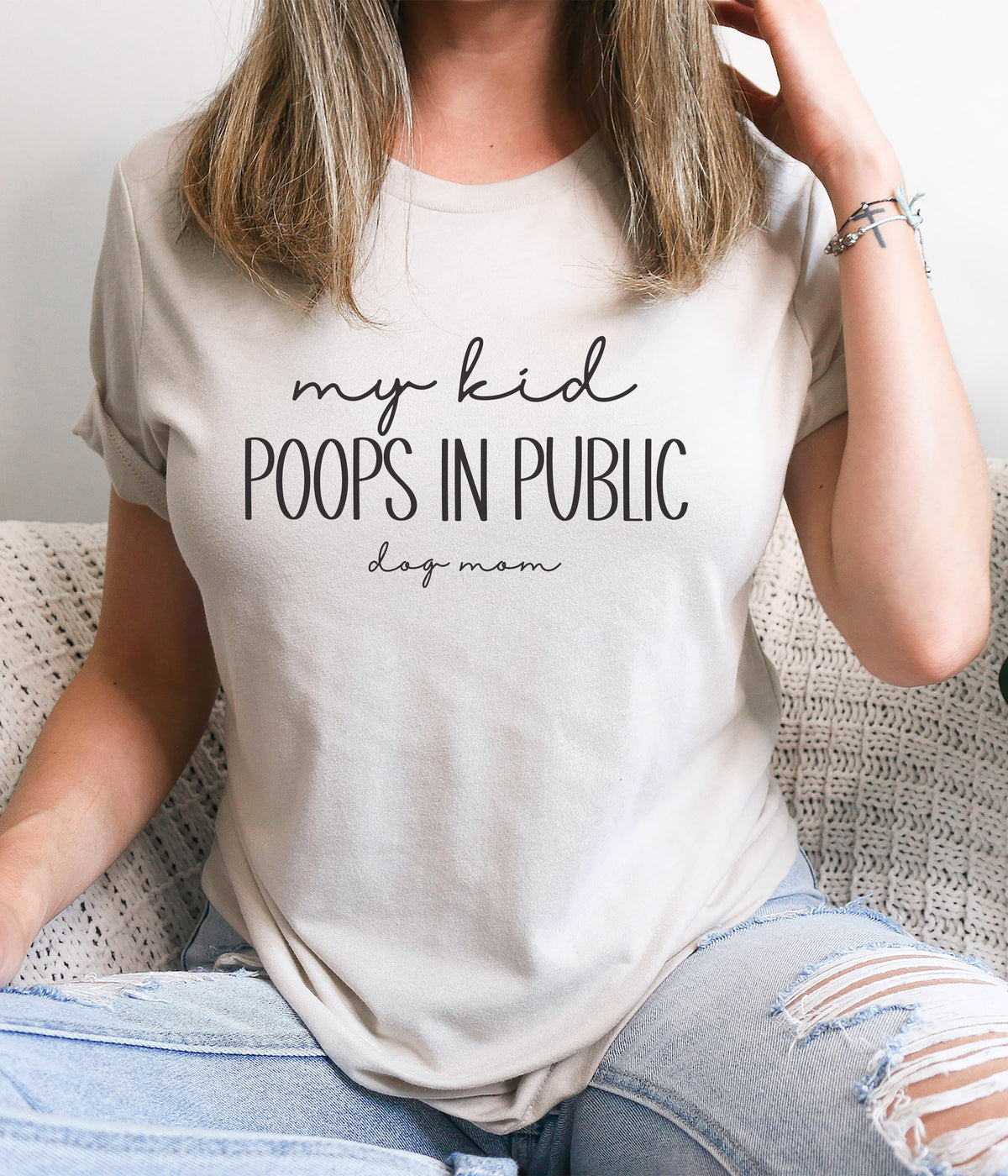 My Kid Poops In Public Graphic Tee
