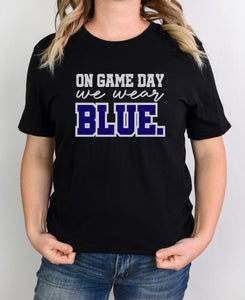 On Game Day We Wear Graphic Tee
