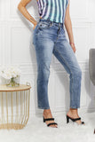 Kancan Amara Slim Straight Jeans