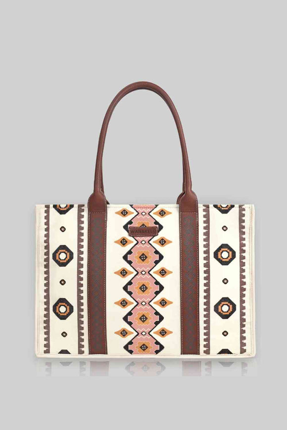 Aztec Printed Shoulder Bag