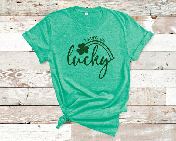 March Tee of the Month - Happy go Lucky