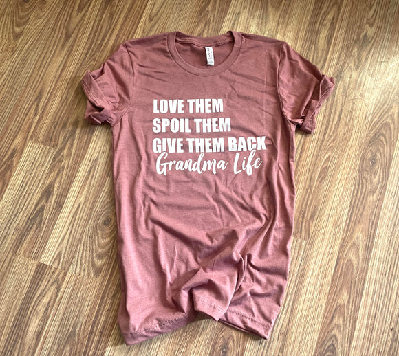 Grandma Life Graphic Tee