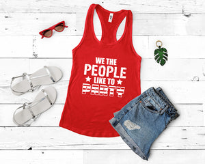 We the People Like to Party Tank