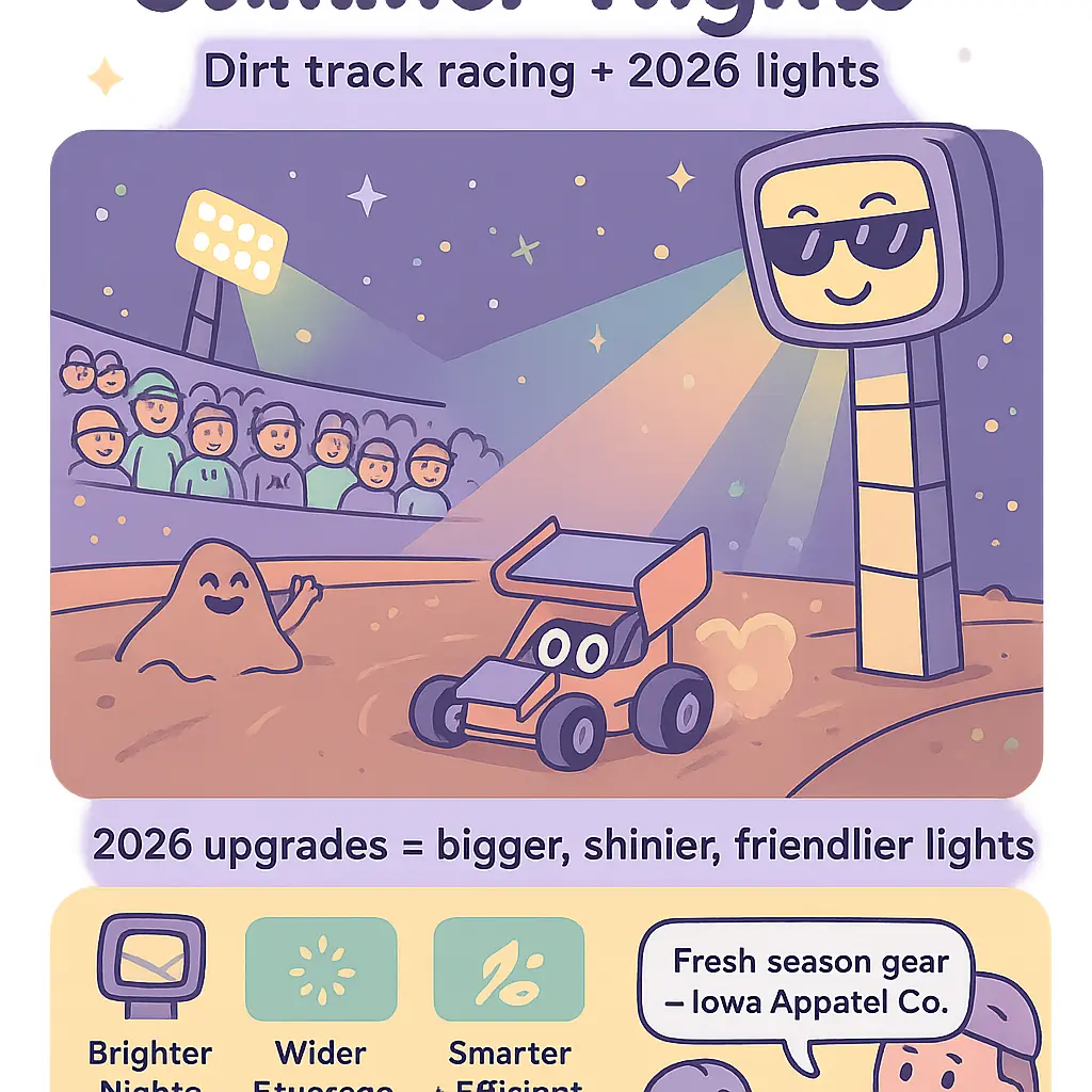 summer nights and dirt track lights - Love