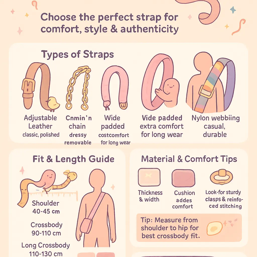 kedzie crossbody bag - Straps