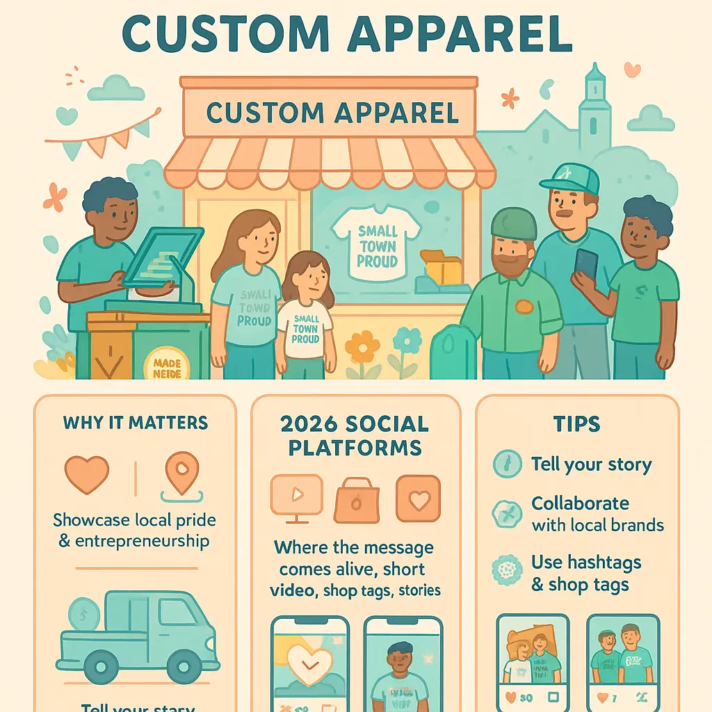 small town proud - Apparel