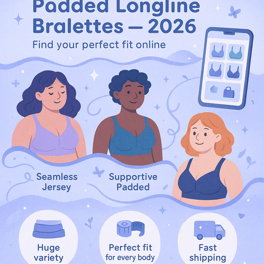 padded longline bralette - Camisole