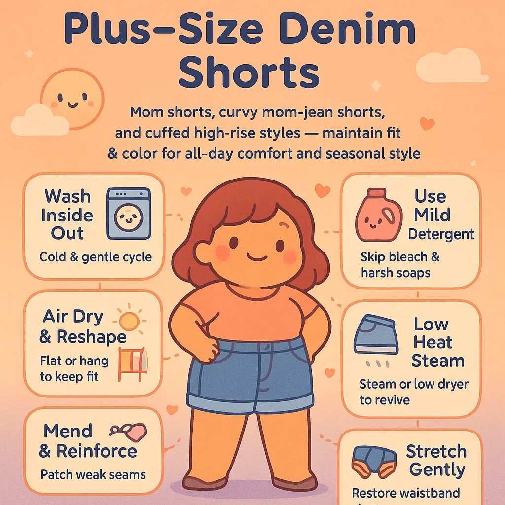 mom shorts plus - Jeans