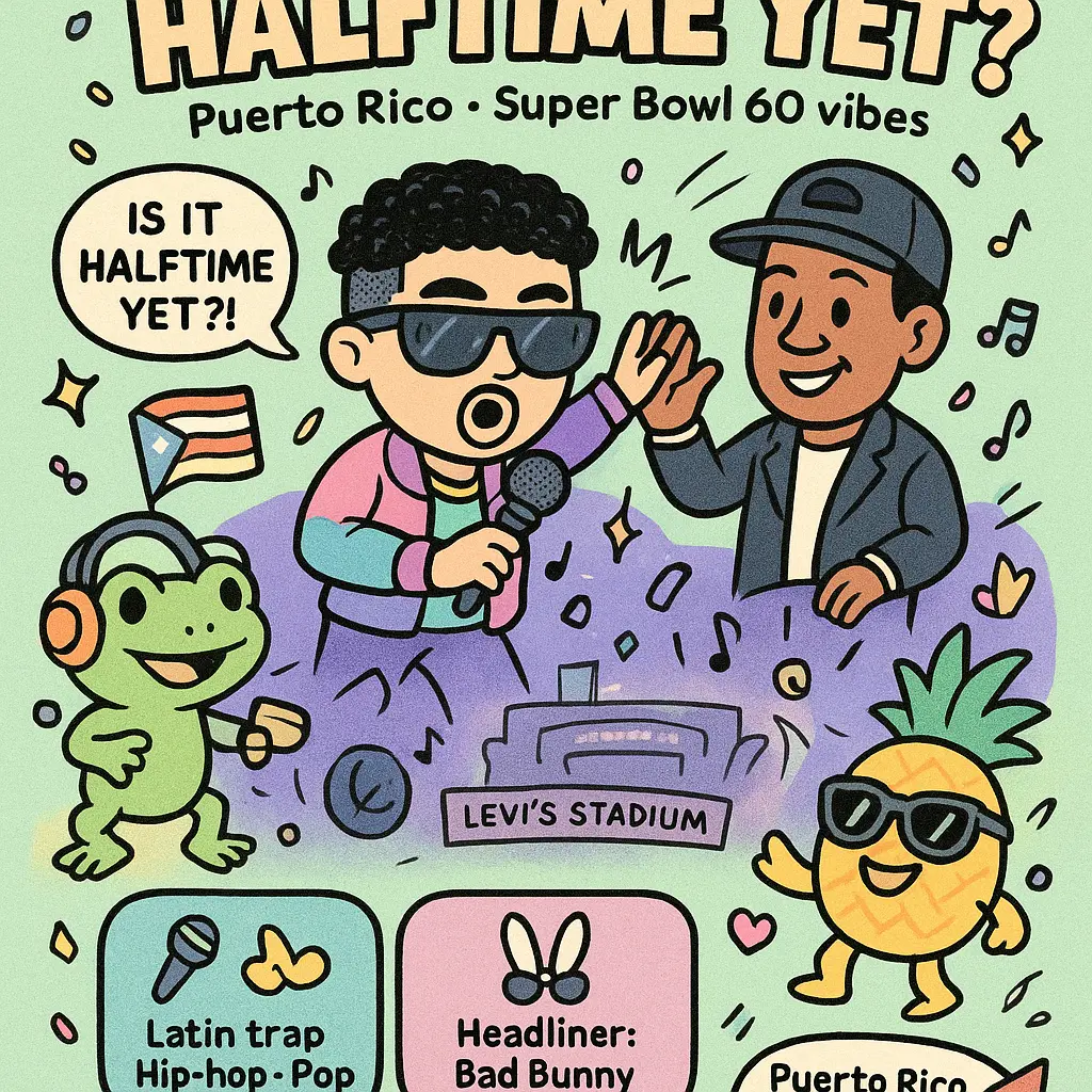 is it halftime yet - Puerto