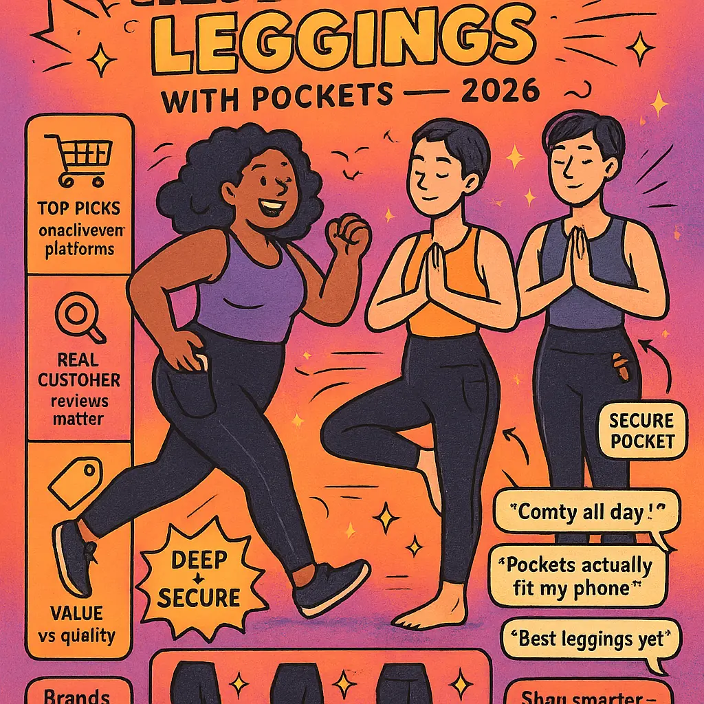 black workout leggings with pockets - Leggings