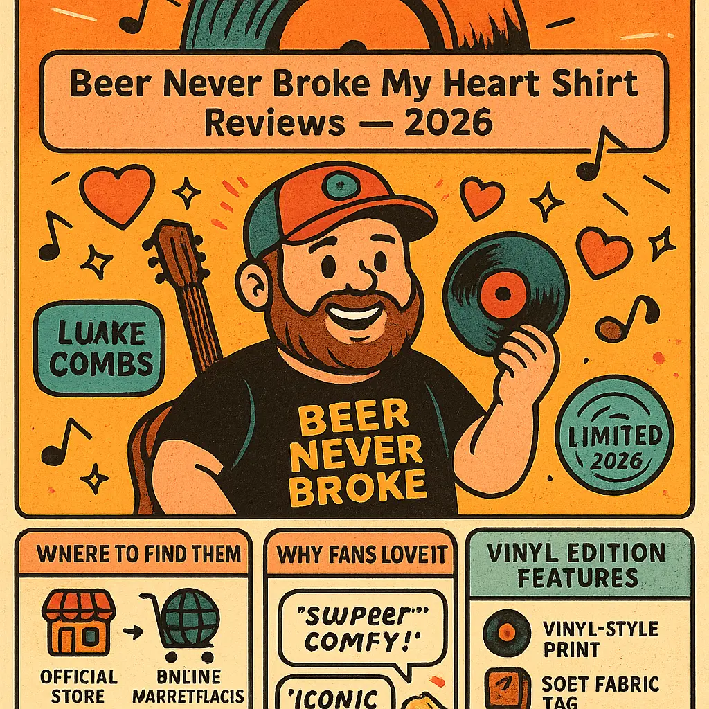beer never broke my heart shirt - Edition