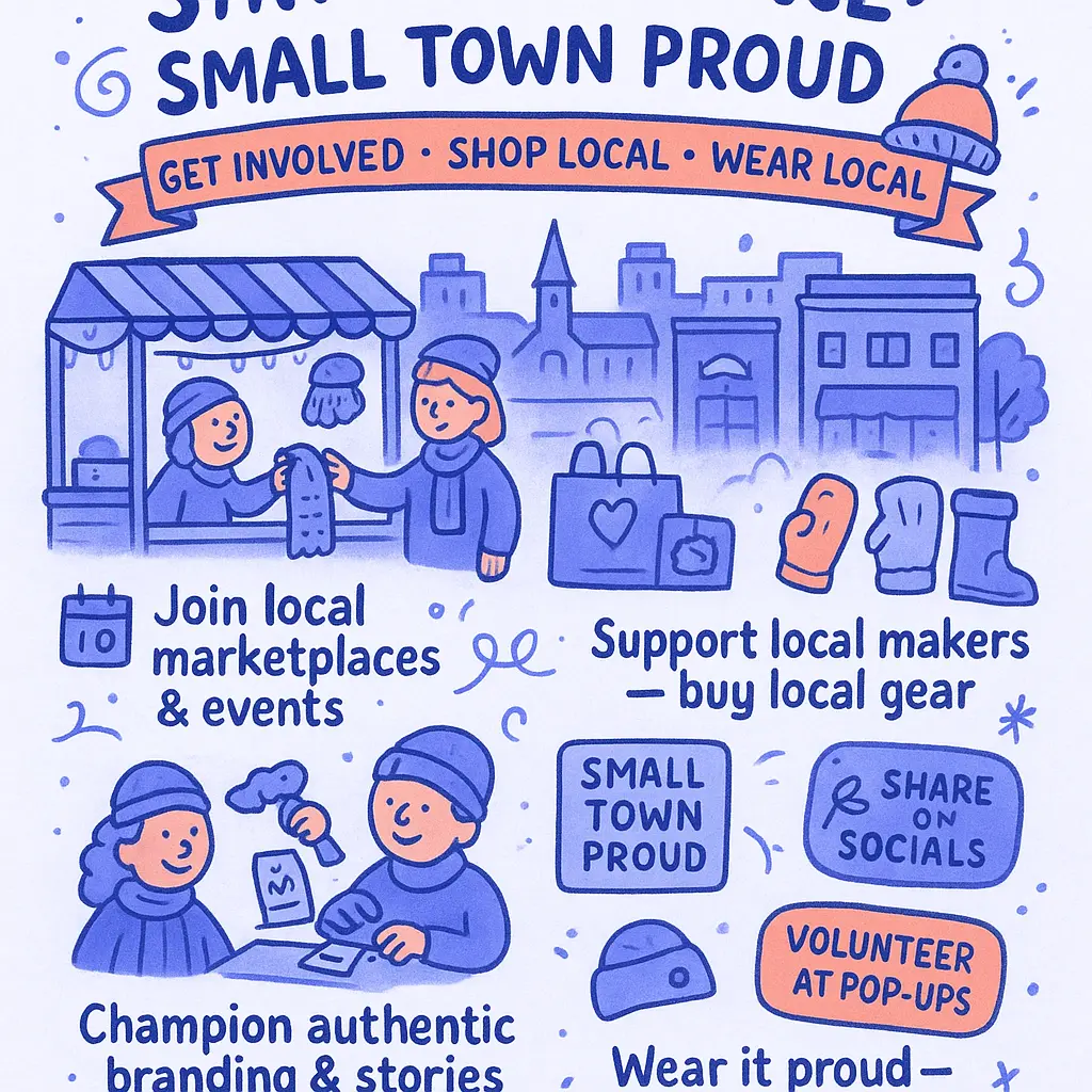 small town proud - Apparel