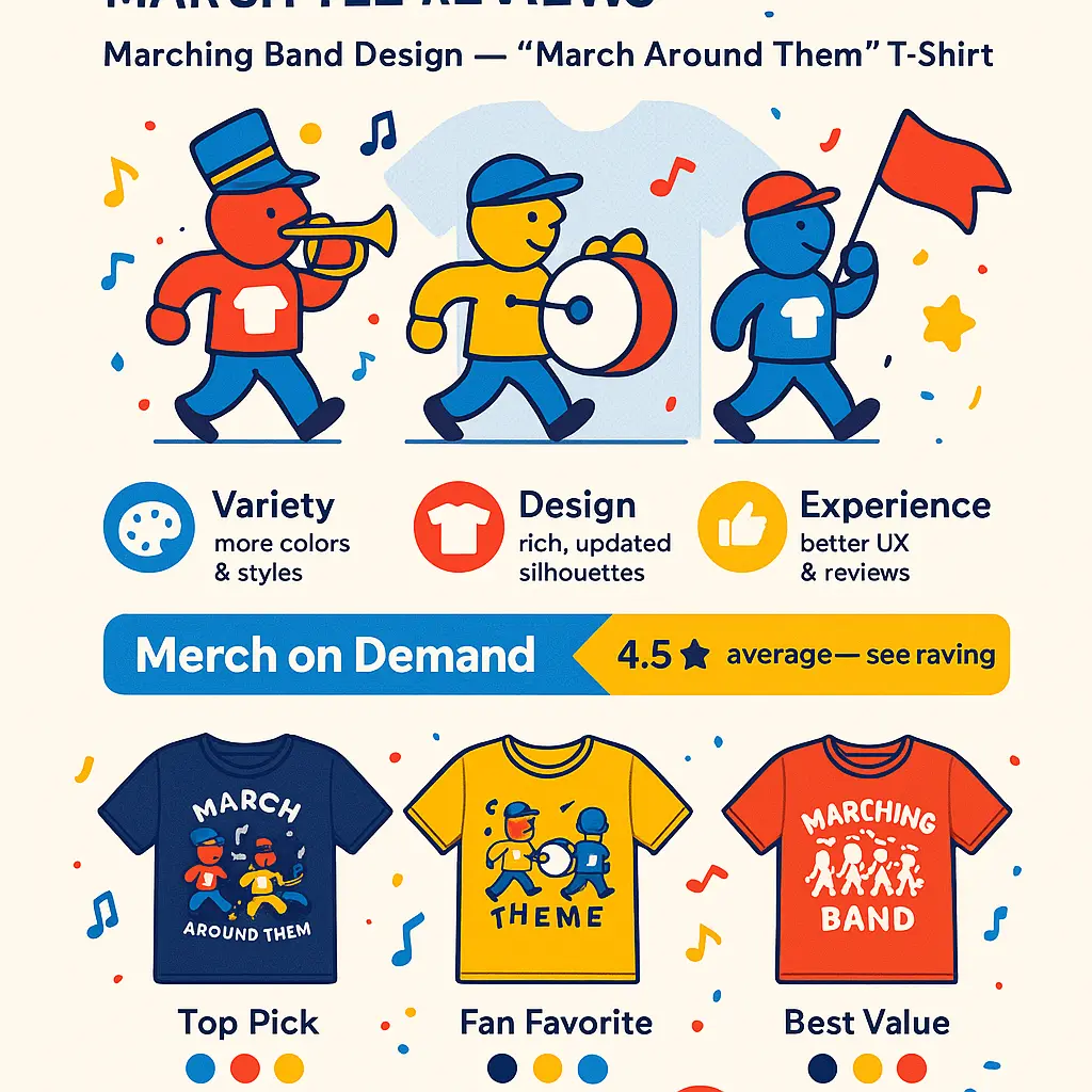 march tee - Marching