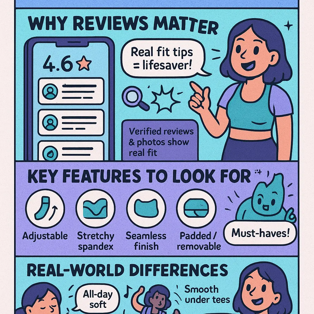 padded longline bralette - Seamless