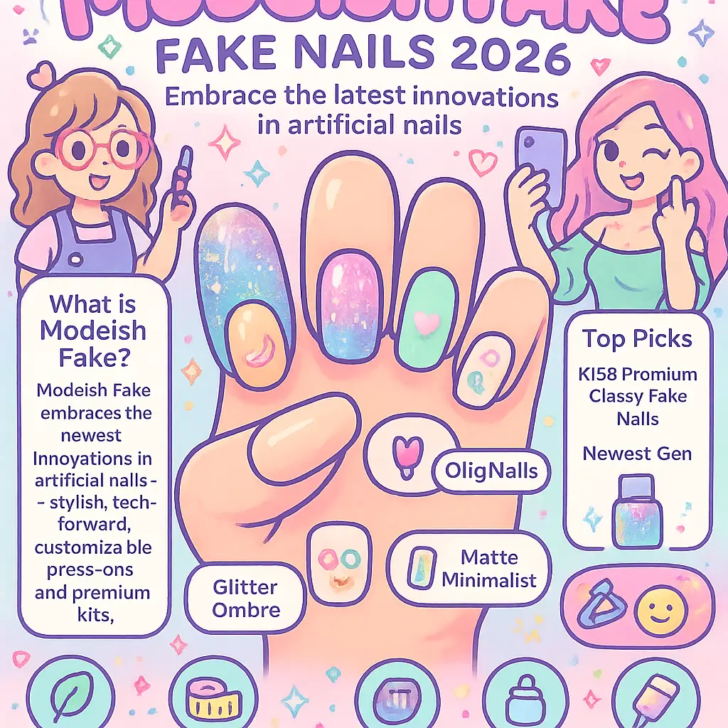 modeish fake - Nails