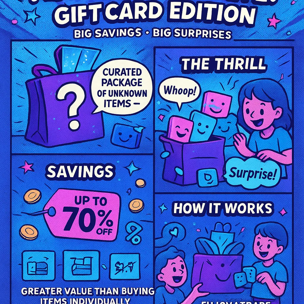 mystery bag sale - Cards