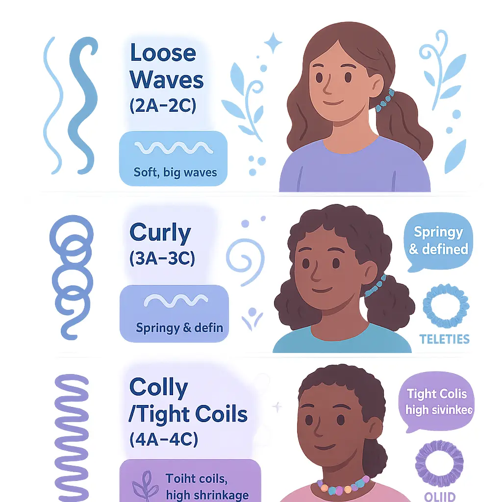 hair coil - Types