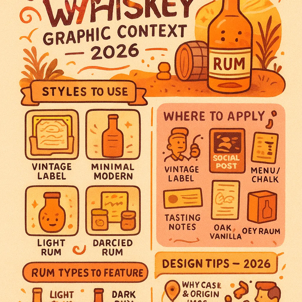 whiskey graphic - Rum