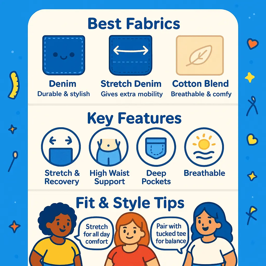 mom shorts plus - Shorts