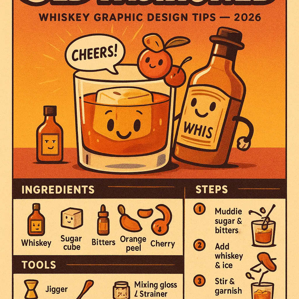 whiskey graphic - Fashioned