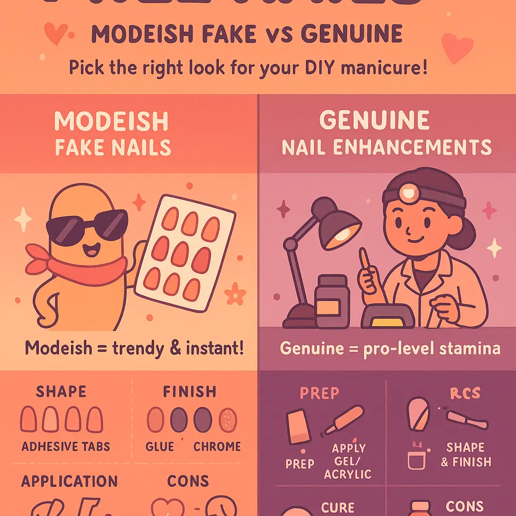 modeish fake - Nails