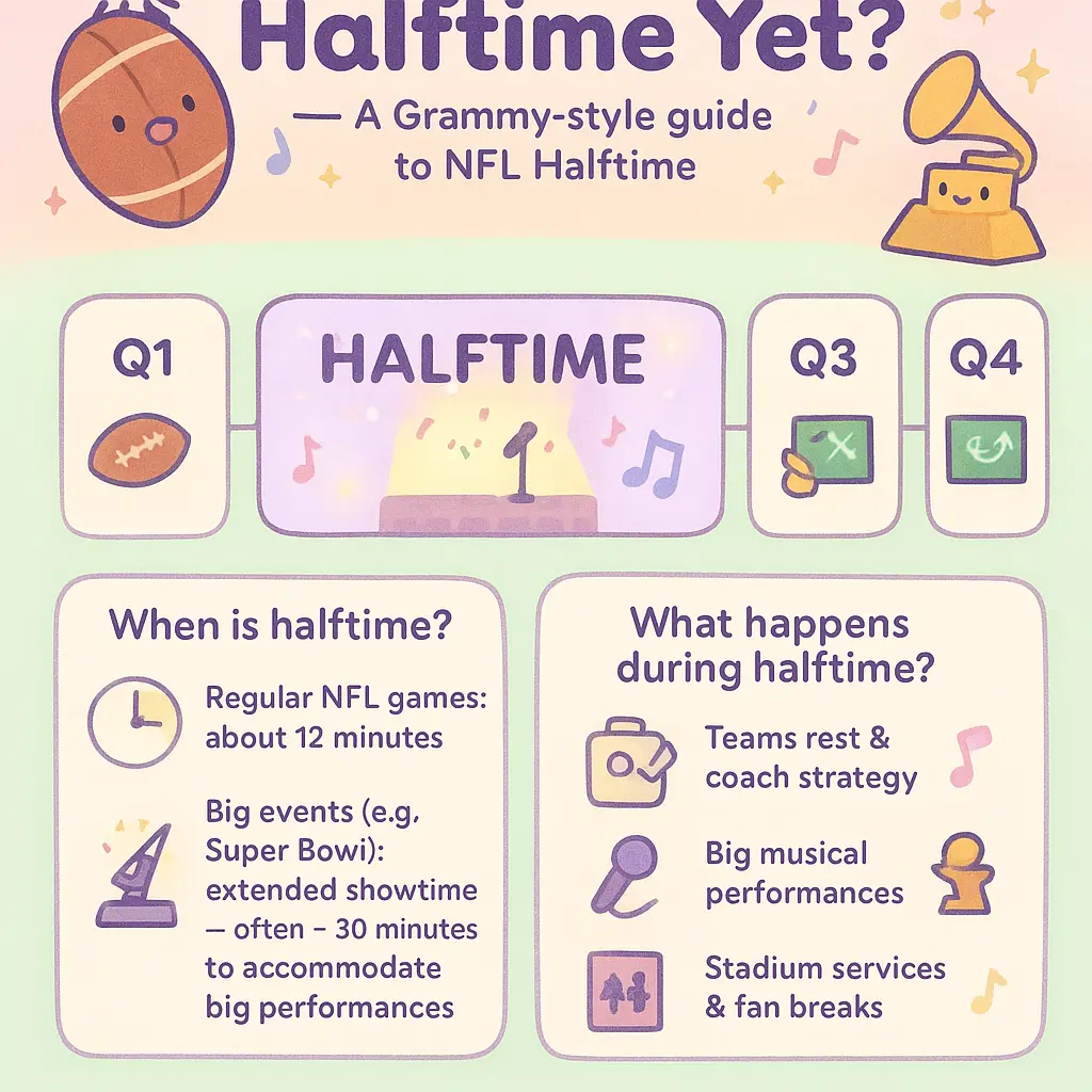 is it halftime yet - Grammy