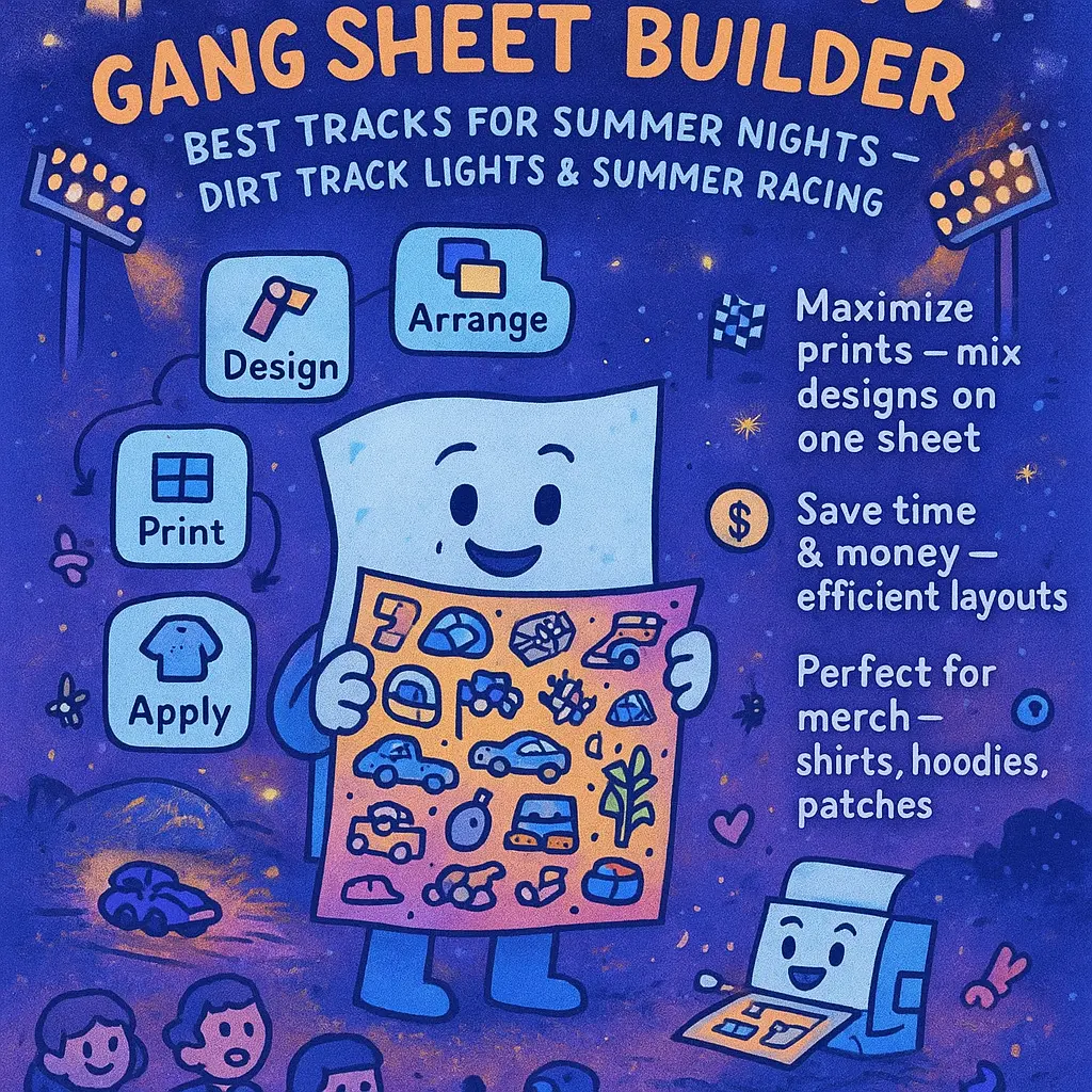 summer nights and dirt track lights - Builder