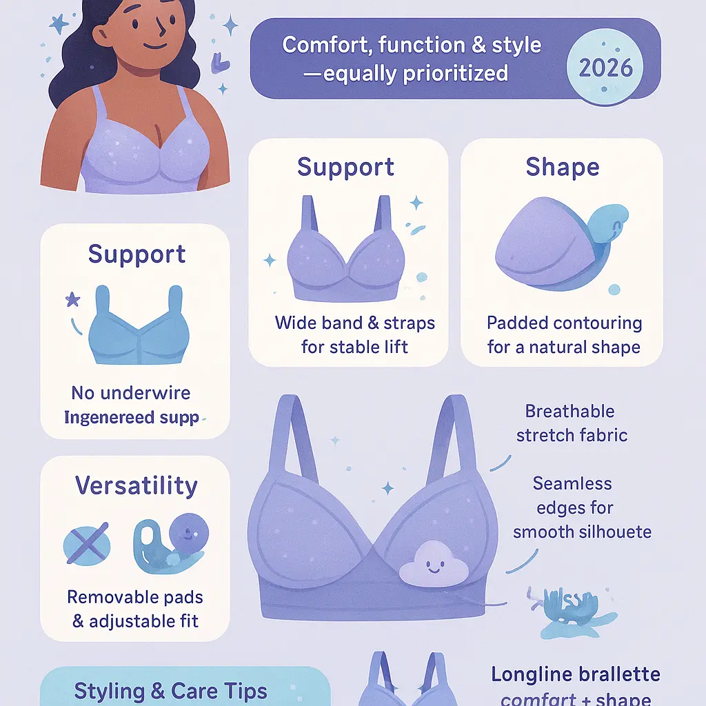 padded longline bralette - Padded