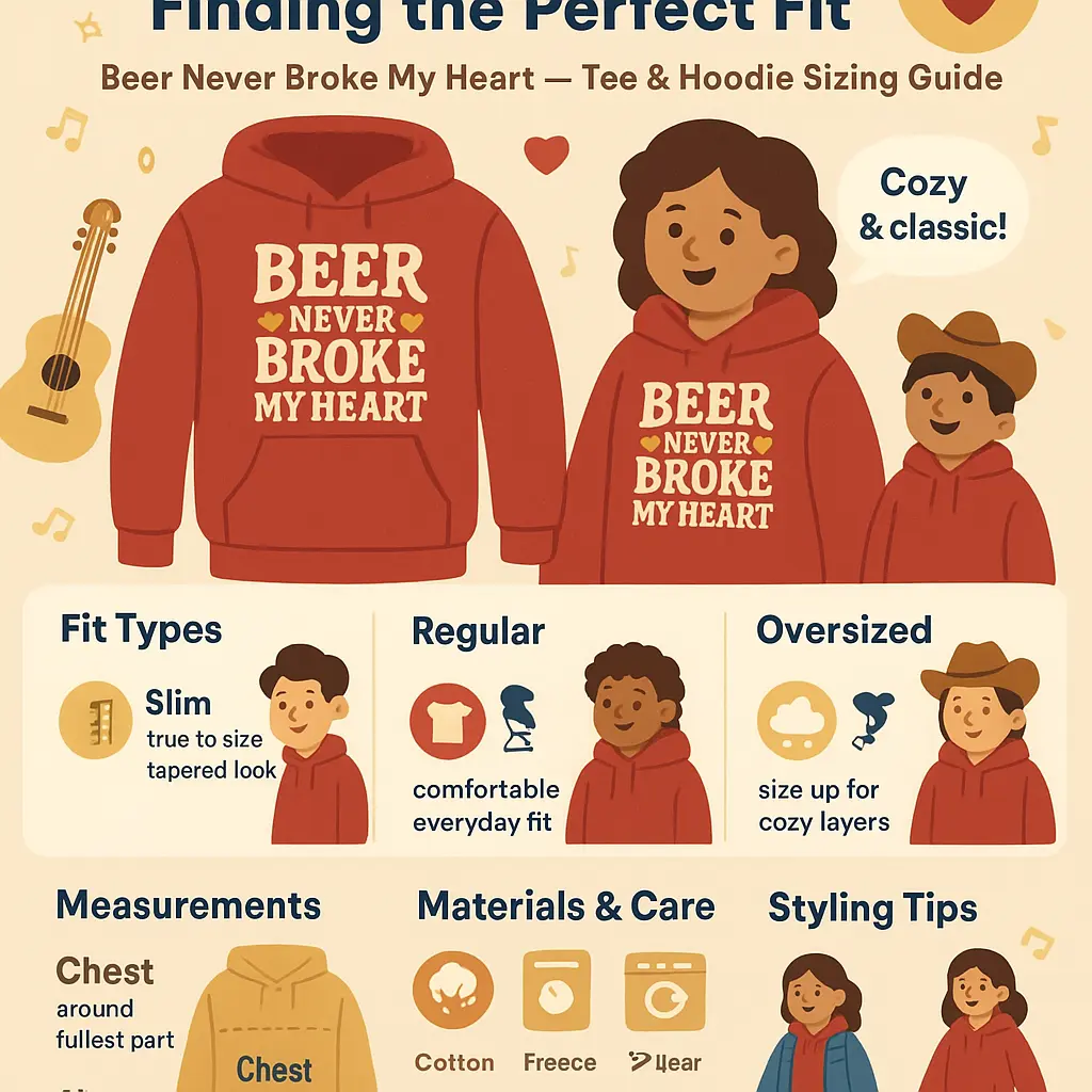 beer never broke my heart shirt - Pullover