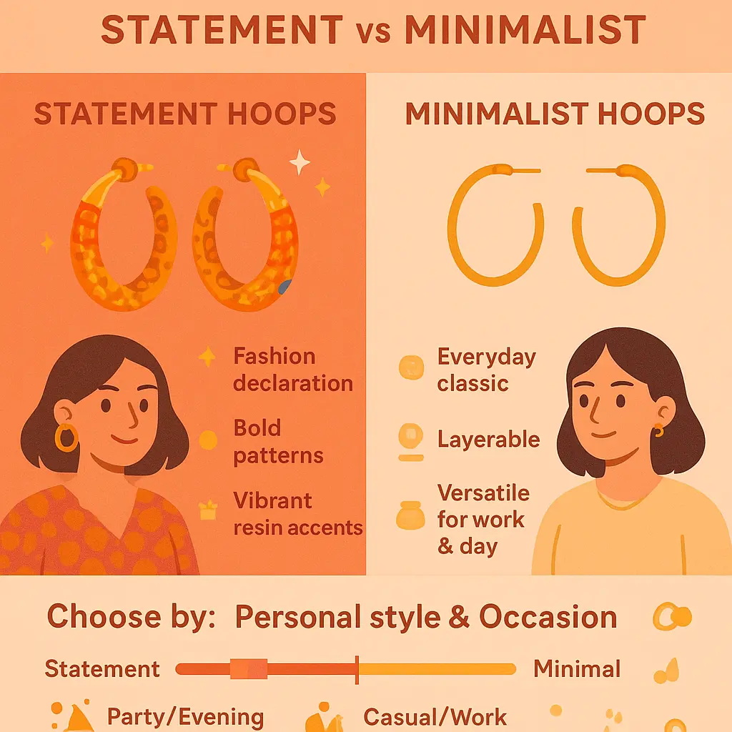 honey hoop earrings - Rings