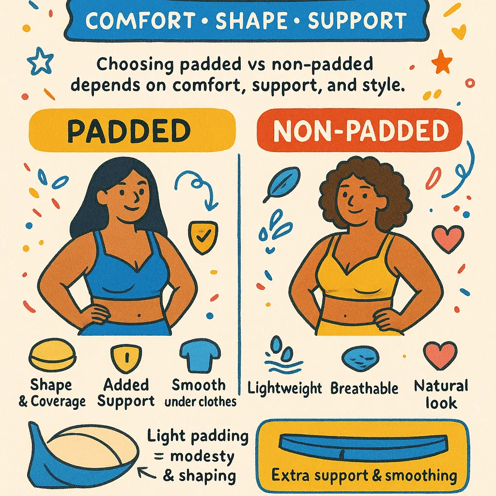 padded longline bralette - Sports