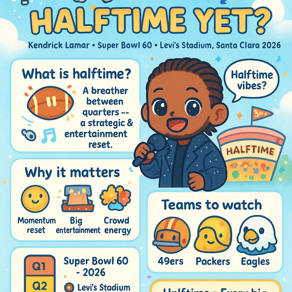 is it halftime yet - Kendrick