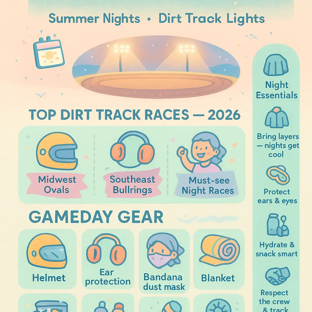 summer nights and dirt track lights - Gameday