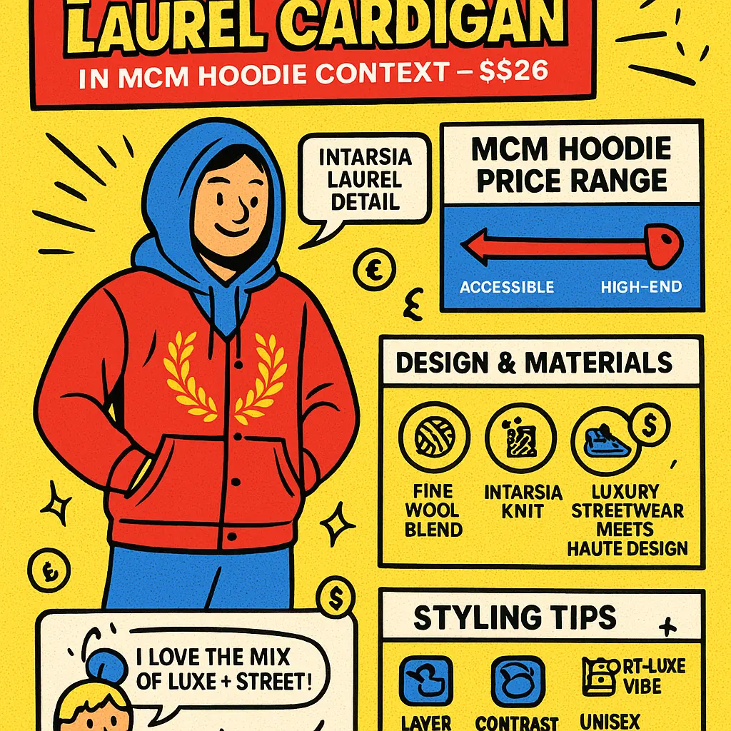 mcm hoodie - Intarsia