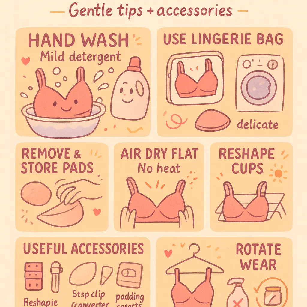 padded longline bralette - Accessories